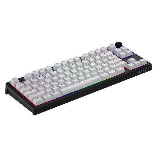 Tastatura Hator Skyfall MAG Ultra 8K 80, RGB LED, USB, Black