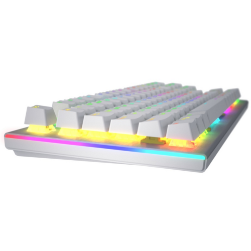 Tastatura Hator Gravity X TKL, RGB LED, USB, White