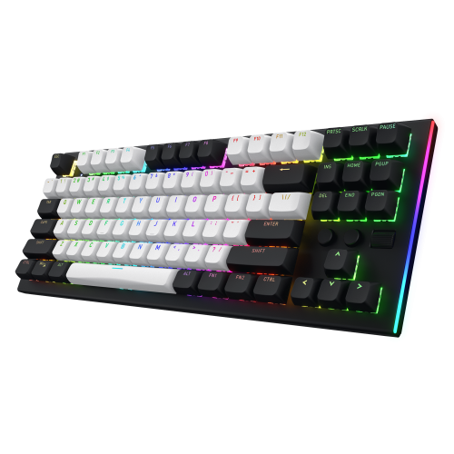 Tastatura Hator Gravity TKL, USB, Black-White