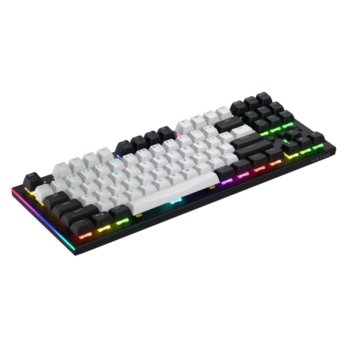 Tastatura Hator Gravity TKL, USB, Black-White