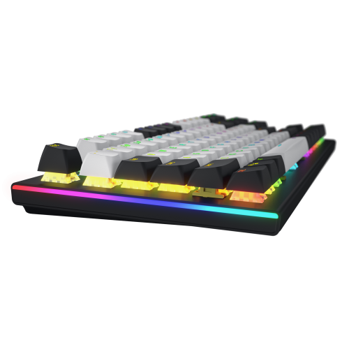 Tastatura Hator Gravity TKL, USB, Black-White