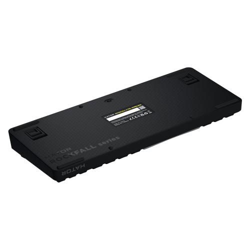 Tastatura Hator Rockfall 3 TKL, USB Wireless/USB/Bluetooth, Black
