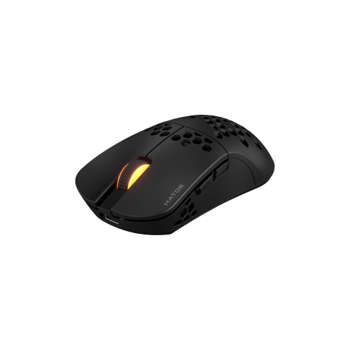 Mouse Optic Hator Stellar Pro, USB/USB Wireless/Bluetooth, Black