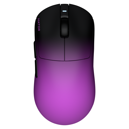 Mouse wireless Hator Quasar 3, black-pur