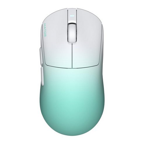 Mouse wireless Hator Quasar 3 white-mint