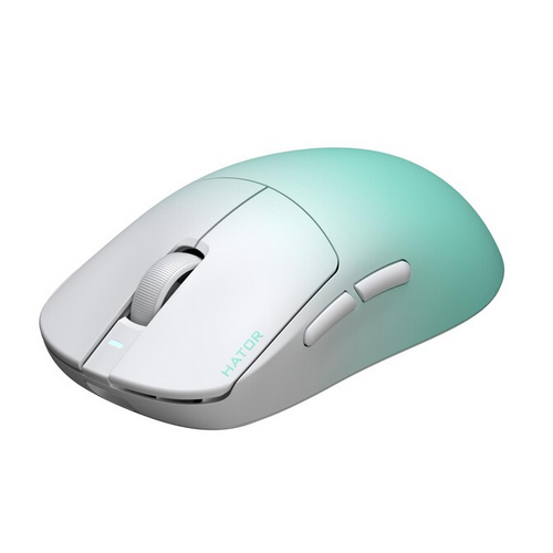 Mouse wireless Hator Quasar 3 white-mint