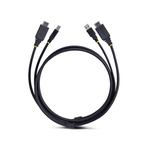 Cablu KVM Startech HU1226-KVM-CABLE, HDMI + USB-A - HDMI + USB-B, 1.8 m, Black