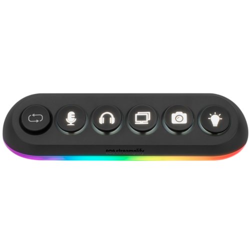 HUB DECK 5, RGB, 5x USB, Negru, SPUH-HD51217.11
