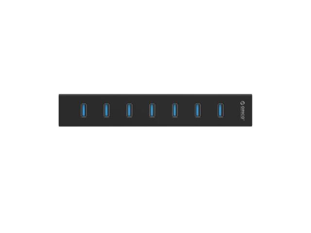 Hub USB Orico H7013-U3-AD, 7x USB 3.2 gen 1, Black