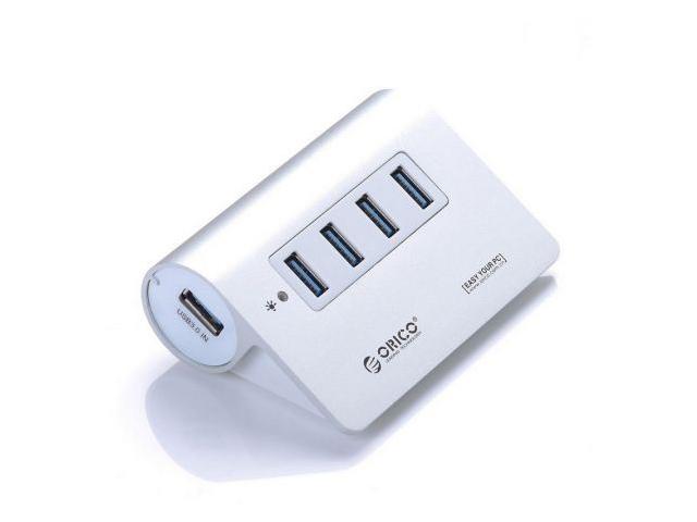 Hub USB Orico M3H4, 4x USB 3.2 gen 1, White