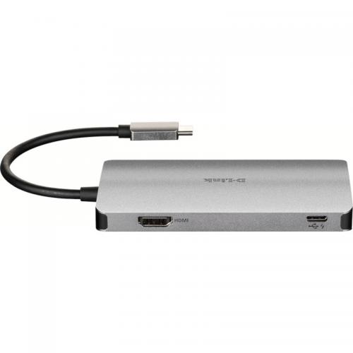 Hub USB DLink DUB-M610, 2x USB 3.2 Gen 1 + 1x HDMI + 1x SD Card Reader, Silver