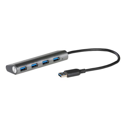 Hub USB i-tec U3HUB448, 4x USB 3.2 gen 1, Grey