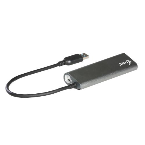 Hub USB i-tec U3HUB448, 4x USB 3.2 gen 1, Grey