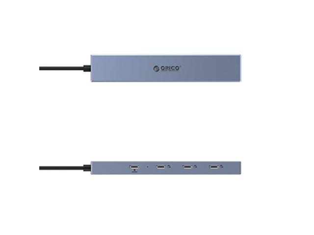 Hub USB Orico DHY-4C-GY, 4x USB-C, Gray