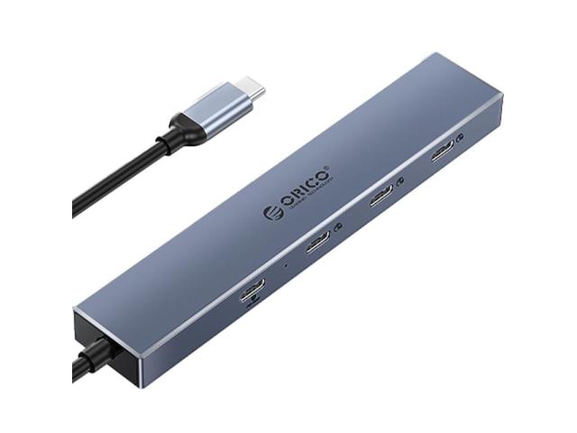 Hub USB Orico DHY-4C-GY, 4x USB-C, Gray