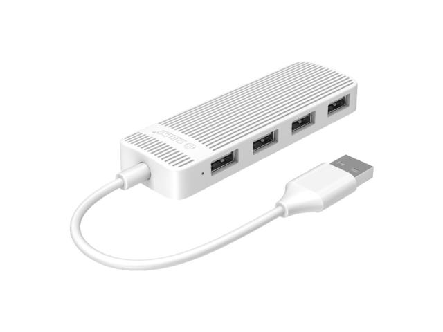 HUB USB Orico FL02, 4x USB 2.0, White