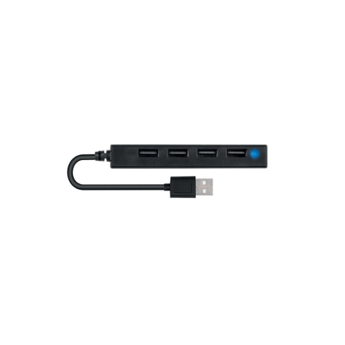 Hub USB Conceptronic HUBBIES05B, 4 x USB-A 2.0, Black