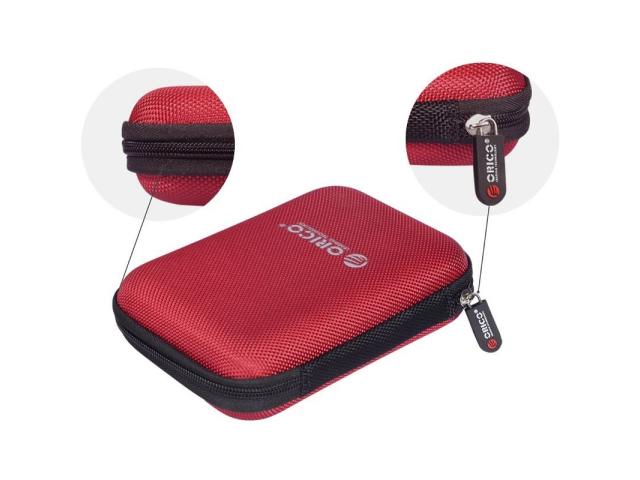 Husa HDD Orico PHD-25, 2.5inch, Red