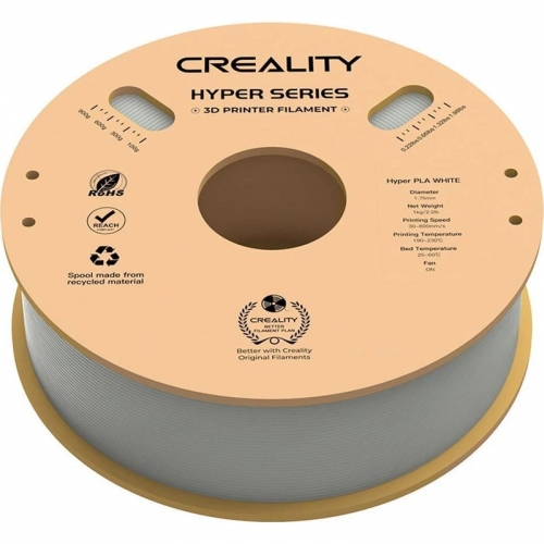 Filament Creality HYPER-PLA Grey PLA, 1.75mm, Grey