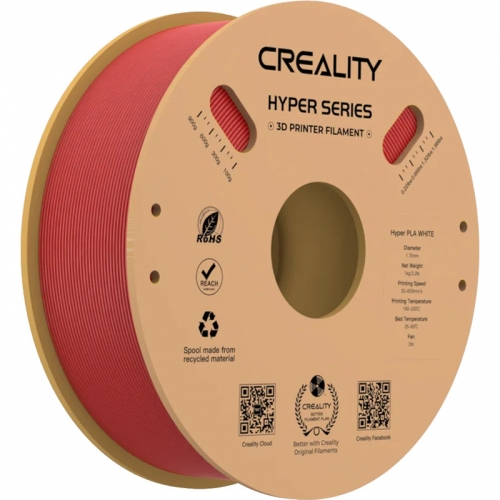 Filament Creality HYPER-PLA Red PLA, 1.75mm, Red