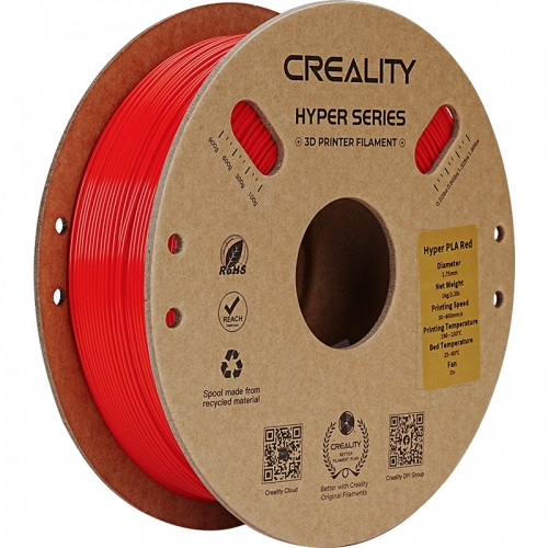 Filament Creality HYPER-PLA Red PLA, 1.75mm, Red