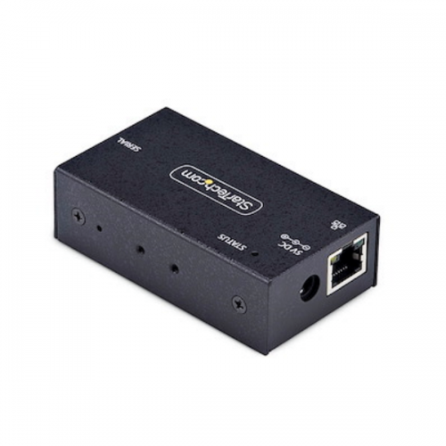 Extender Serial Startech I13-SERIAL-ETHERNET, Black