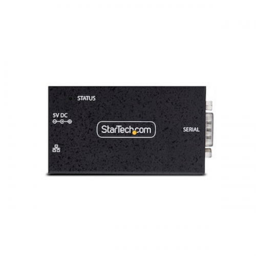 Extender Serial Startech I13-SERIAL-ETHERNET, Black