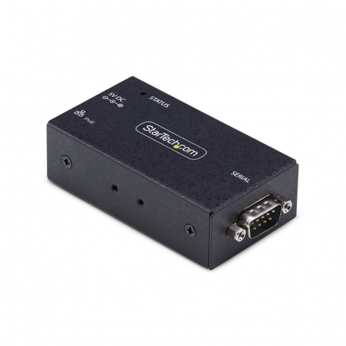 Extender Serial Startech I13P-SERIAL-ETHERNET, Black
