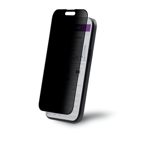 Folie de confidentialitate Startech I15T3-PRIVACY-SCREEN pentru iPhone 15 Pro Max, Black