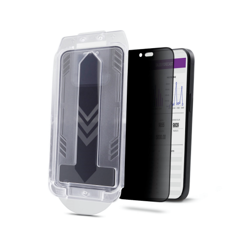 PRIVACY SCREEN IPHONE 16 PRO/- TEMPERED GLASS PROTECTOR/FILTE
