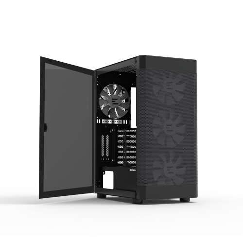 Carcasa Zalman i4 TG Black, Fara sursa