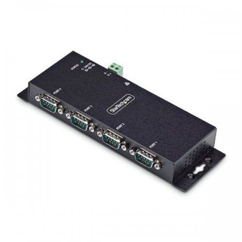 Extender Serial Startech I43-SERIAL-ETHERNET, Black