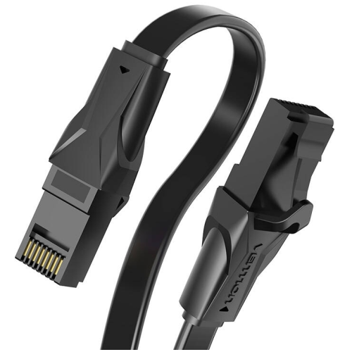 Patch Cord Vention IBABE, Cat6, UTP, 0.75 m, Black