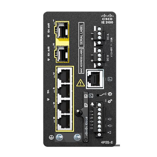 Switch Cisco Catalyst Rugged IE-3100-4P2S-E, 4 porturi, PoE+
