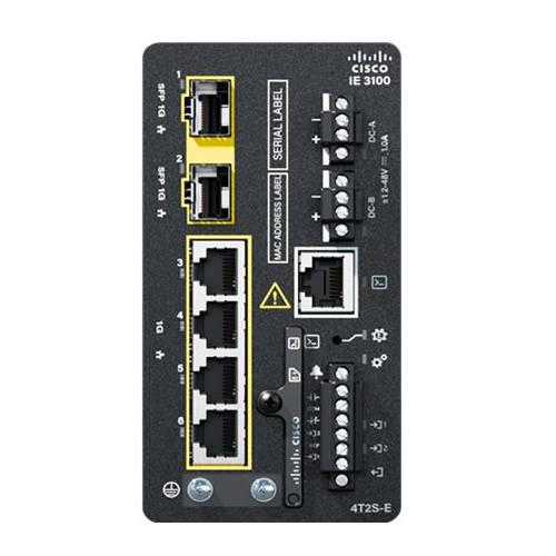 Switch Cisco Catalyst Rugged IE-3100-4T2S-E, 4 porturi