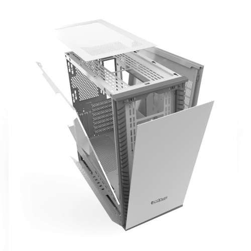 Carcasa PcCOOLER IE200 WH, Fara sursa