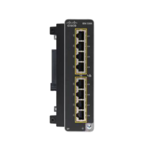 Cisco IE3500 w/ 8 GE PoE+ ports, Expansion Module