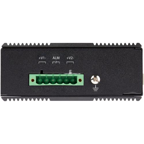 Switch Startech IES1G52UP12V, 5 porturi (4 PoE+)