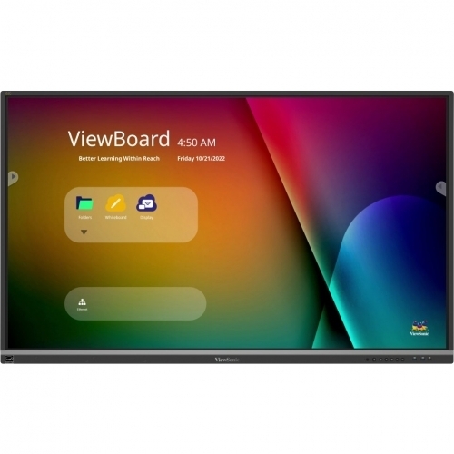Display interactiv Viewsonic Seria IFP7550-5F IFP50-5F, 75inch, 3840x2160pixeli, Black