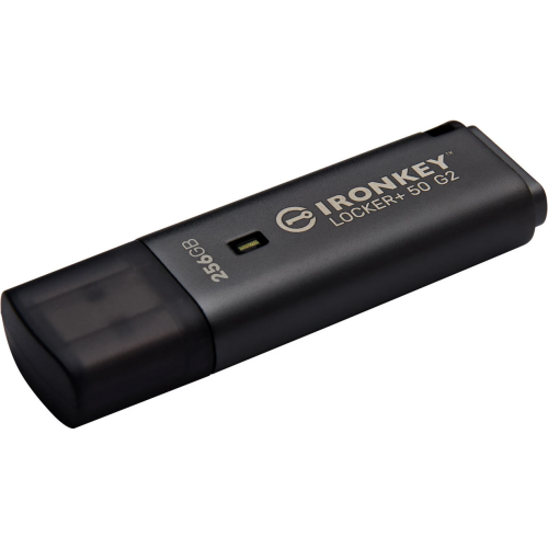 KINGSTON 256GB IronKey Locker Plus 50 G2 FIPS 197 AES-256