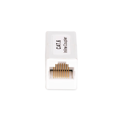 Adaptor retea Startech IN-CAT6-COUPLER-U5, RJ45, White, 5buc
