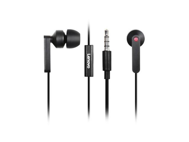 Casti cu microfon Lenovo 4XD0J65079, 3.5mm jack, Black