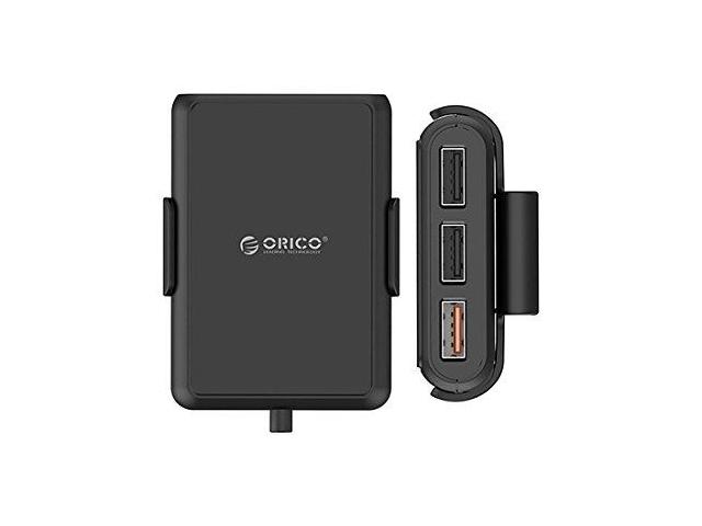 Incarcator auto Orico, 5x USB, 2.4A, Black