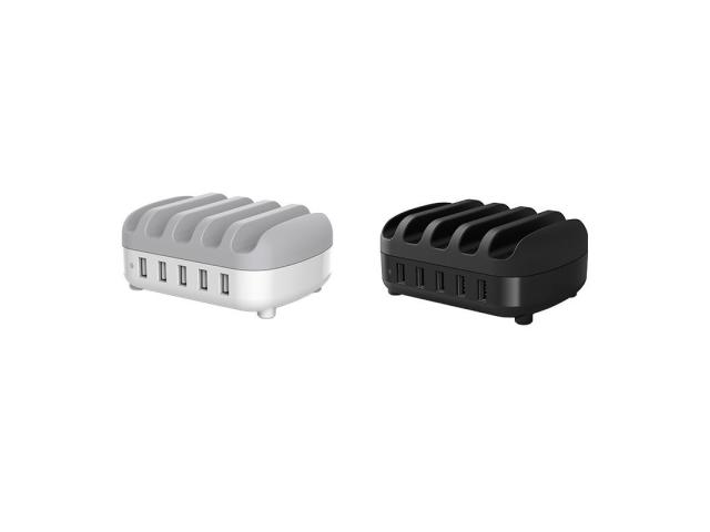 Statie de incarcare Orico DUK-5P, 5x USB-A, White