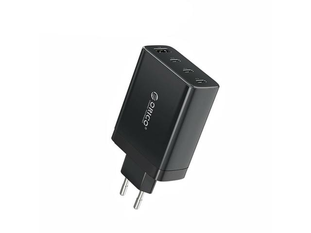 Incarcator retea Orico PV100-1U3C, 1x USB-A, 4x USB-C, Black