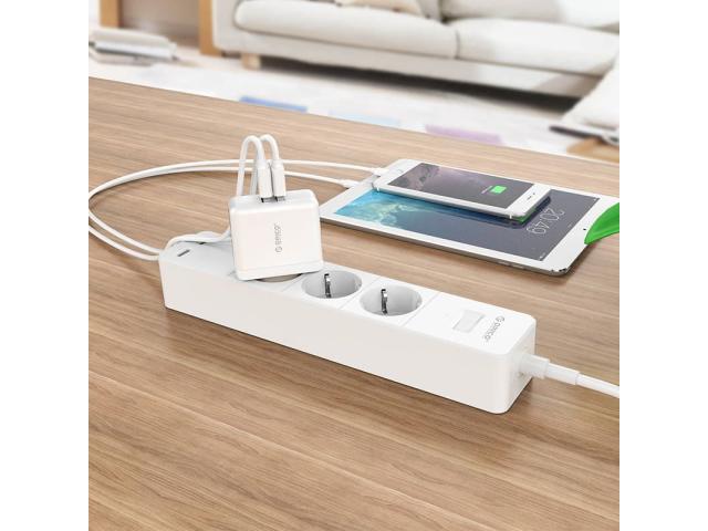 Incarcator retea Orico WHC-2U, 2x USB, 3A, White