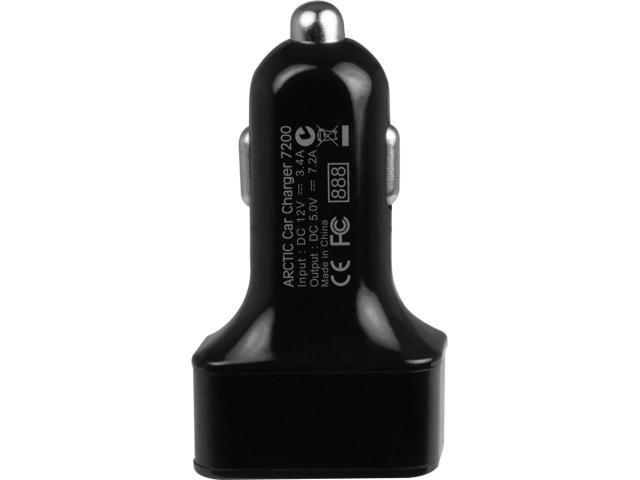 Incarcator auto Arctic Car Charger 7200, 3xUSB