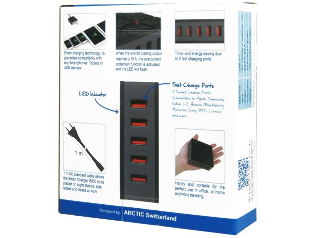 Incarcator USB universal Arctic Smart Charger 8000