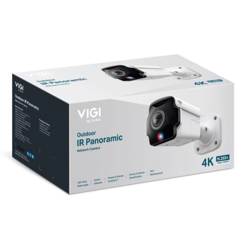 Camera IP Bullet TP-Link InSight S385PI, 8 MP, Lentila 1.65 mm, IR 20 m