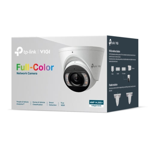 Camera IP Turret TP-Link InSight S445, 4 MP, Lentila 4 mm, IR 30 m